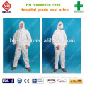 high protective cleanroom ESD microporous coverall